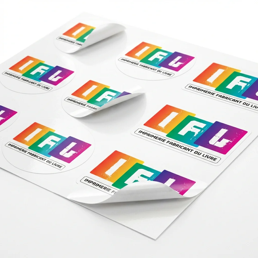 Étiquettes en Rouleau PP Résistant à l'Eau