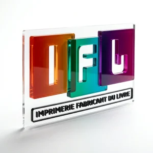Logo en Relief Plexiglass